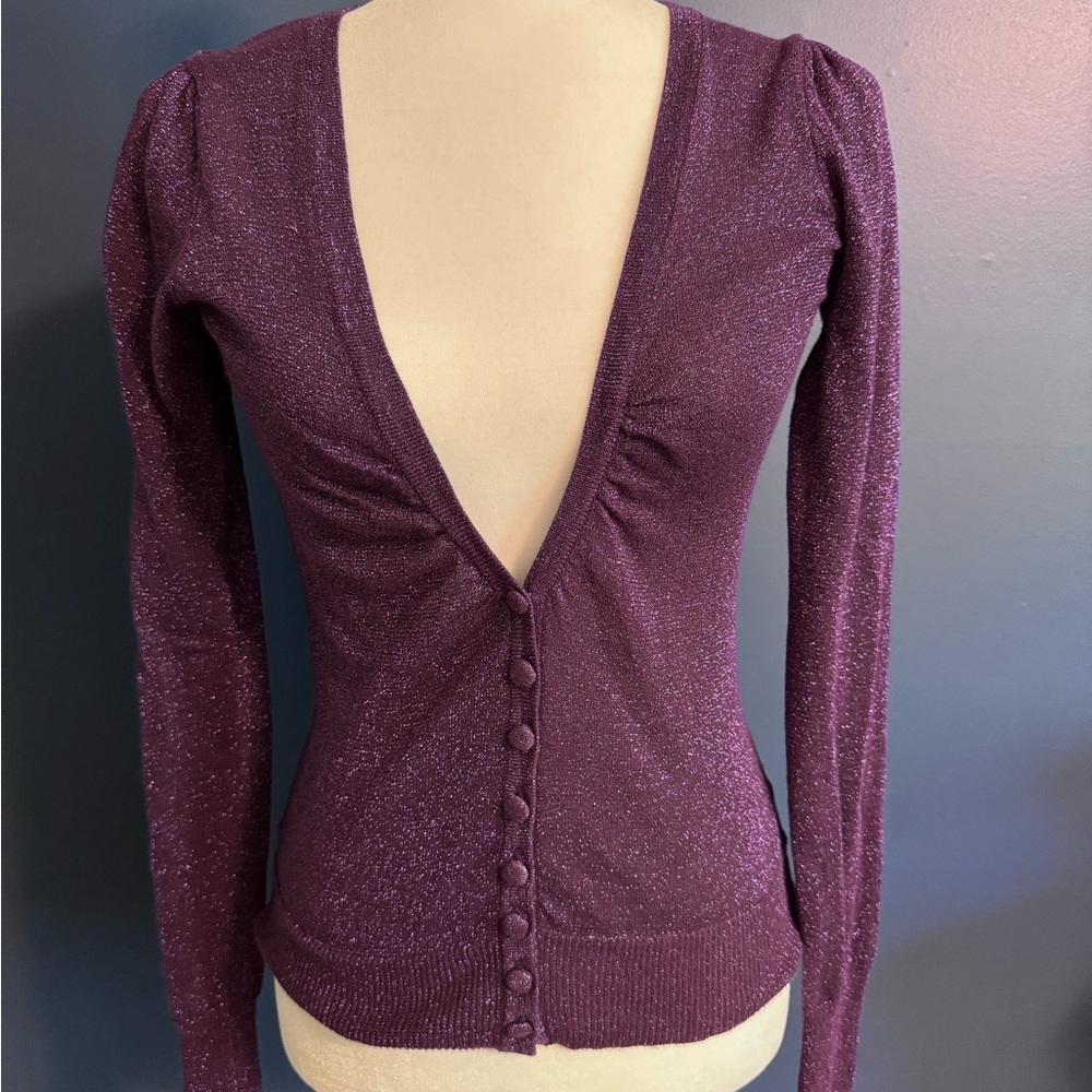 Urban Behavior Purple Knit Sweater
